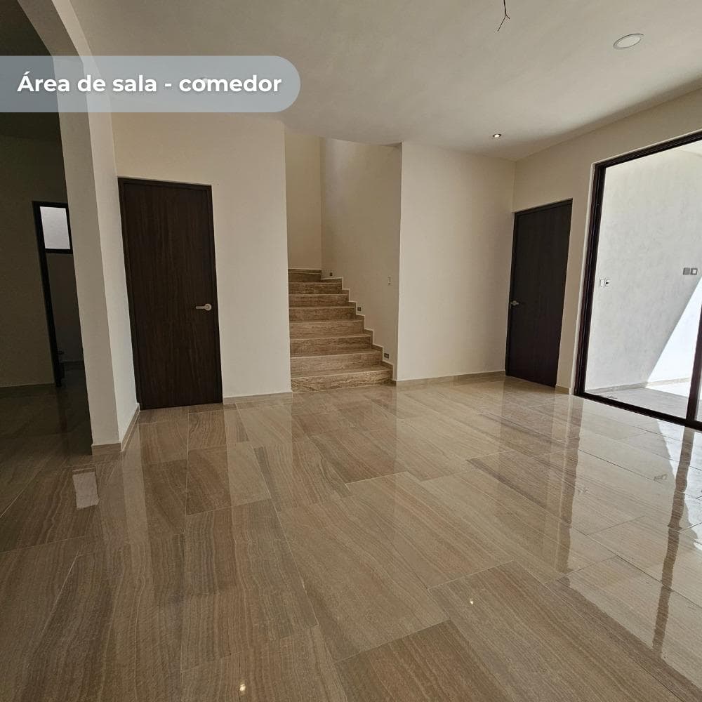 3-bedroom house for sale in Cholul, Mérida, Yucatán.
