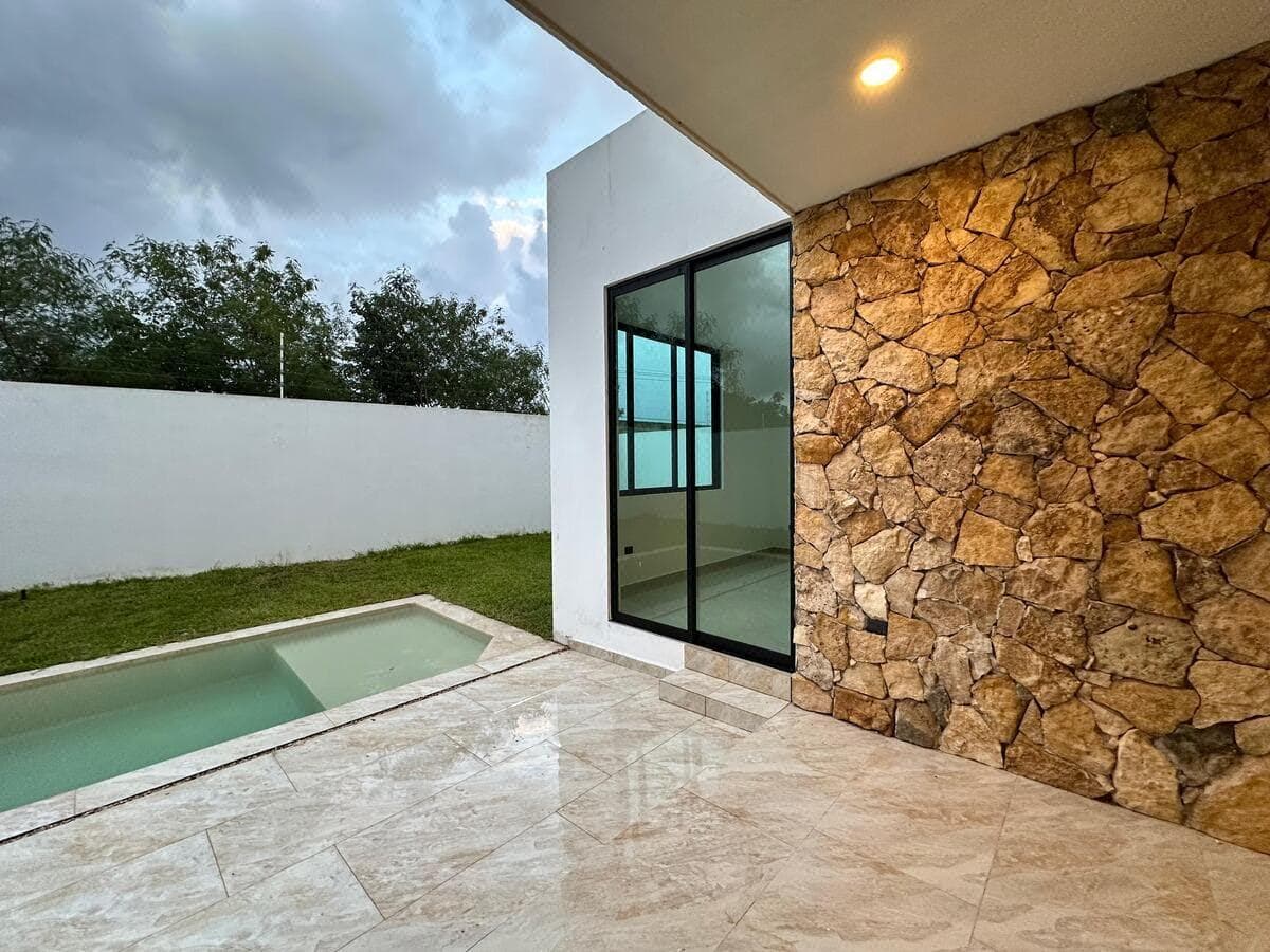House for Sale on a Private Street in Cholul, Mérida, Yucatán