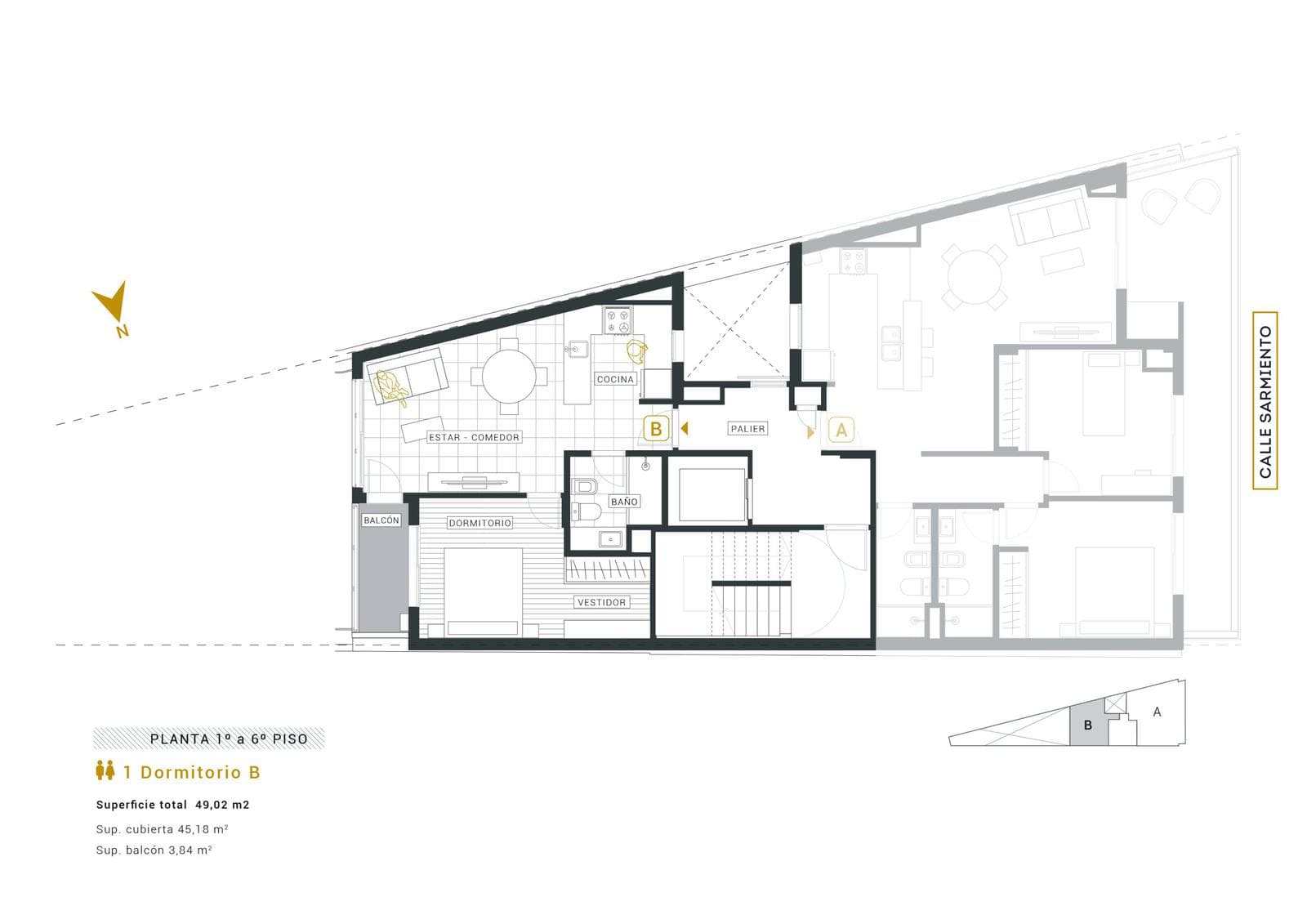 Apartment in Abasto - Financing Available - Balcony - BBQ Area
