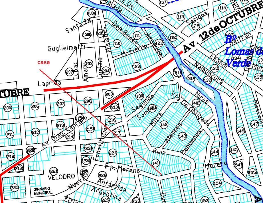 Urban lot with improvements - Ideal for a building with a view of Lake Bariloche