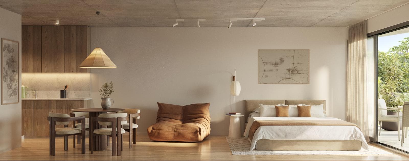 Venta de Departamento en pozo monoambiente en PARKLINE – Saavedra