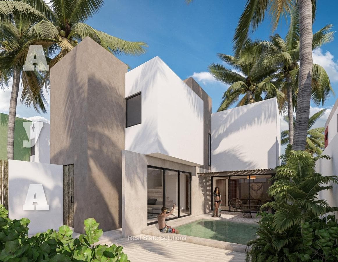 New Home for Pre-Sale, 3 Bedrooms, Pool, Chelem, Progreso, Yucatán