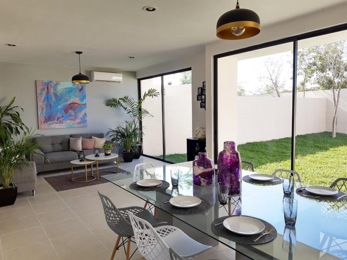 3-Bedroom House for Sale in the CUMBRES NOVO NORTE Gated Community in Conkal, Mérida, Yucatán.