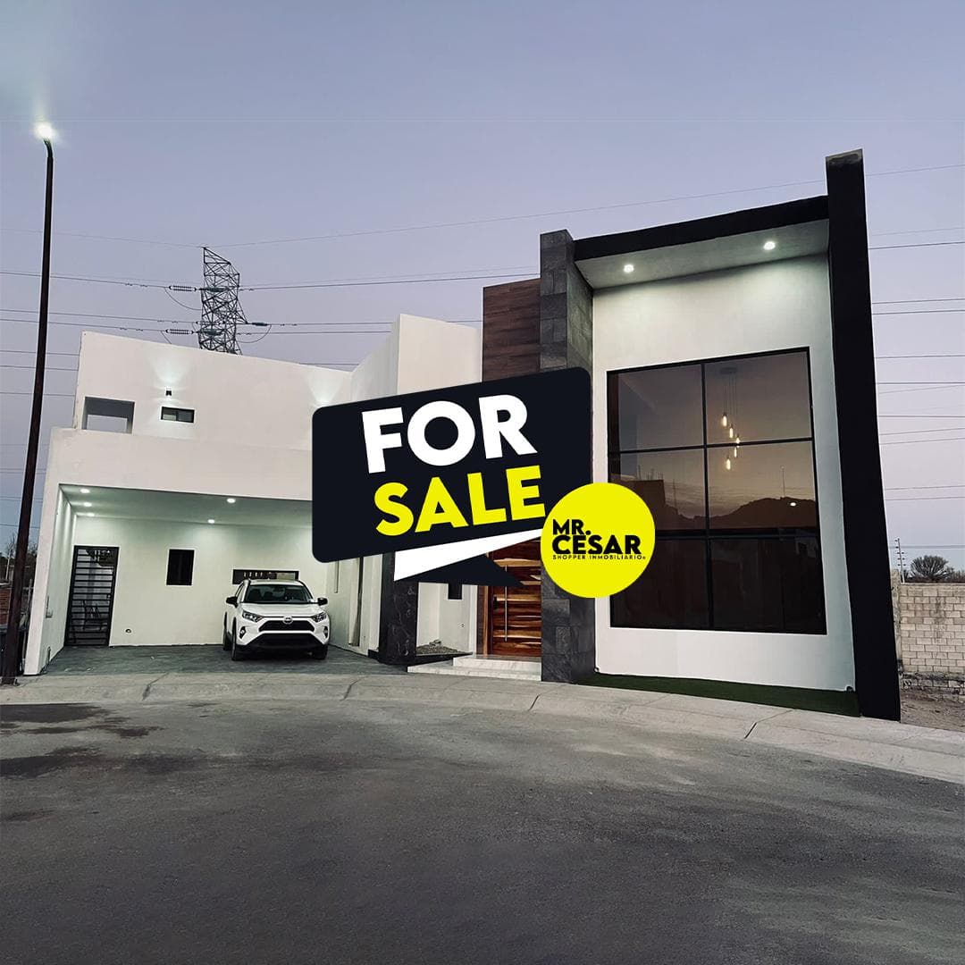 Brand-new house for sale in Ventura Residencial, Hermosillo, Sonora.