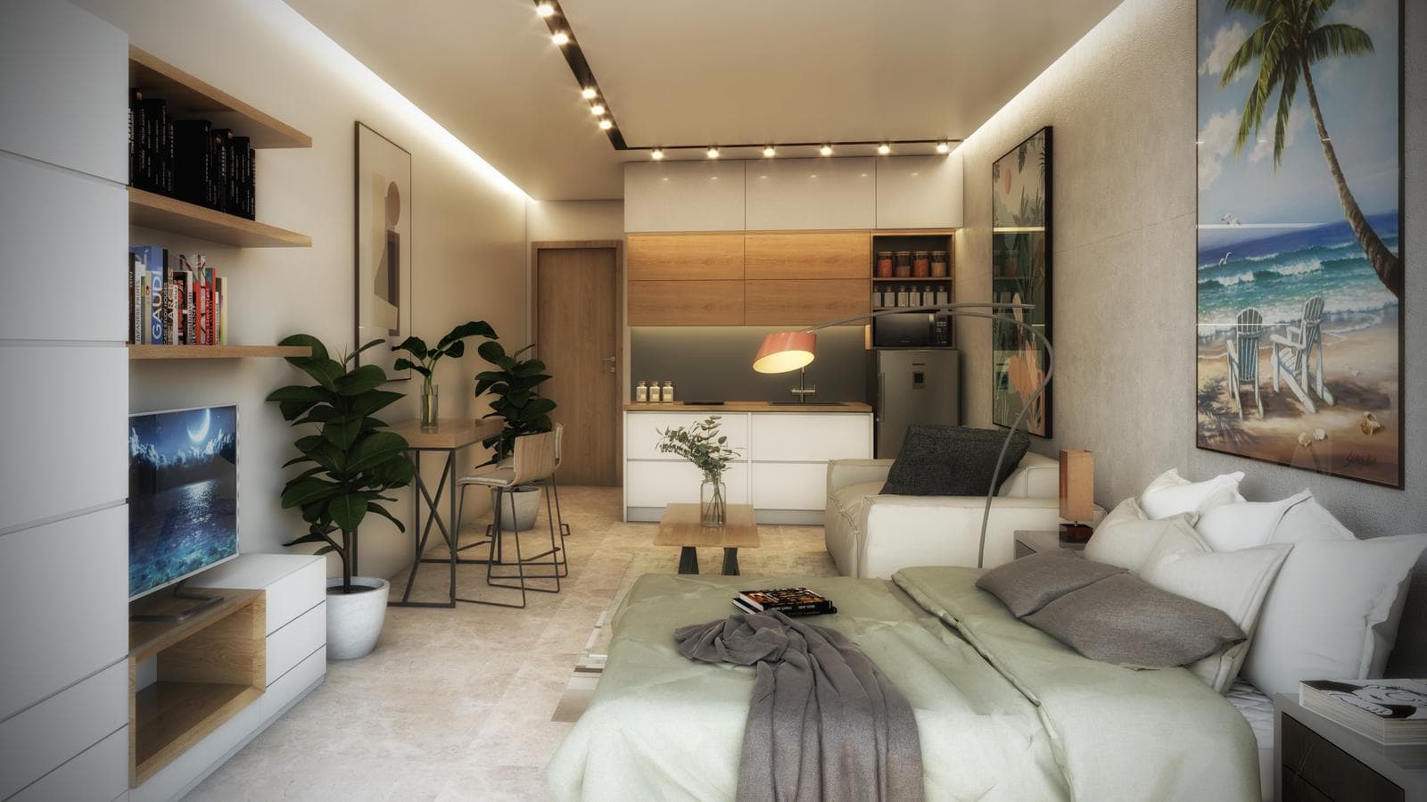 Studio apartment in downtown Playa del Carmen