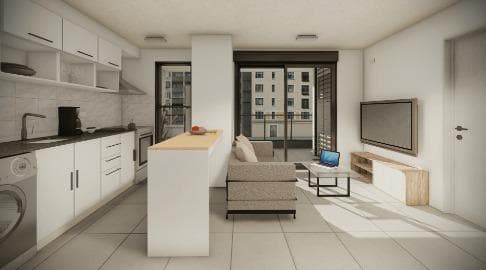 Two-bedroom apartment for sale with a terrace in Cordón