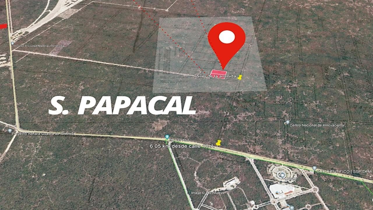 Lots in Sierra Papacal, 550 meters from the Science Park