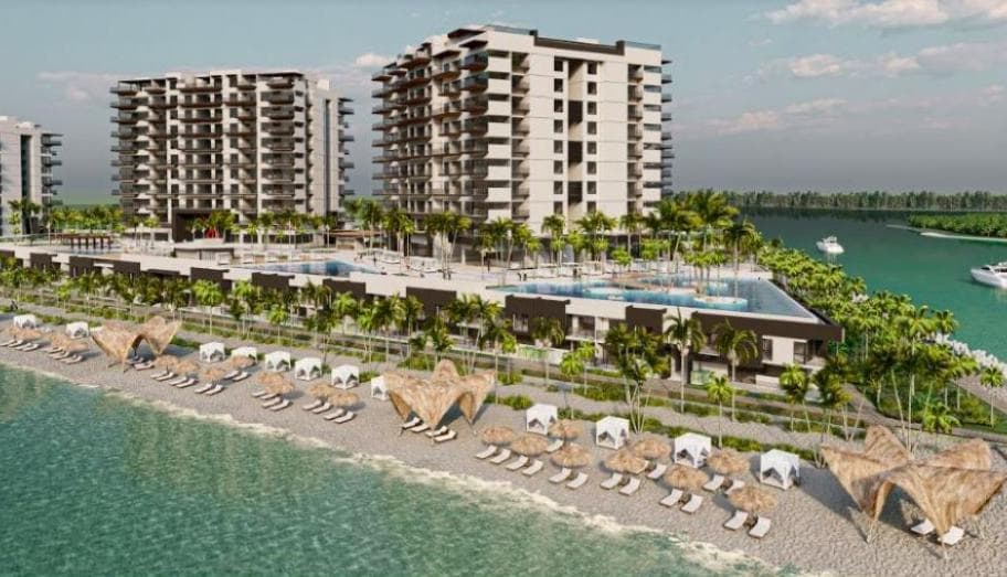 Exclusive Beach Club Apartment in Yucalpetén