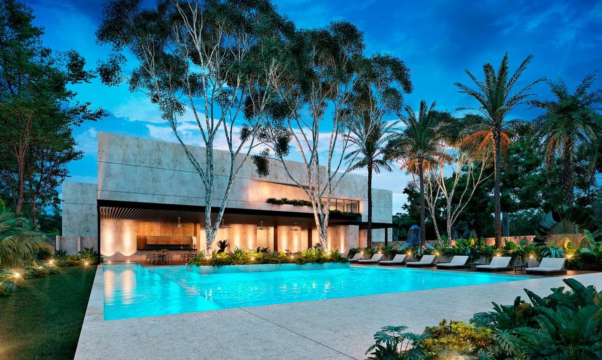 Land for sale on PRIVADA CAMPO MAGNO near the Country Club, Mérida, Yucatán.