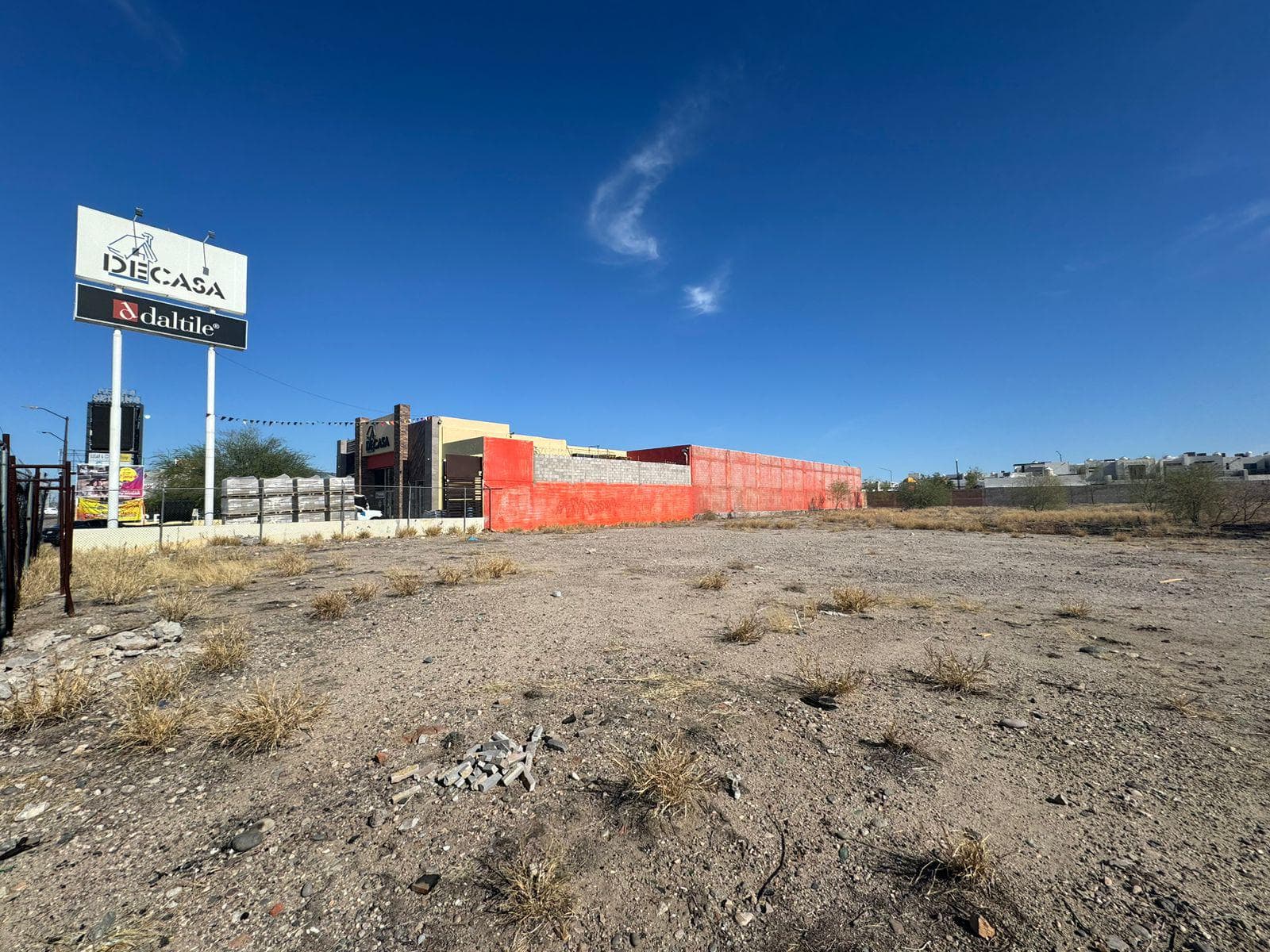 Land for Sale in the Southwestern Part of Vado del Rio, near the corner of Olivares