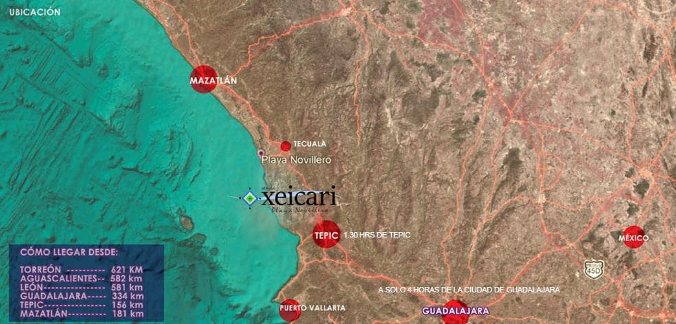 LAND FOR SALE IN PLAYA NOVILLERO, NAYARIT
