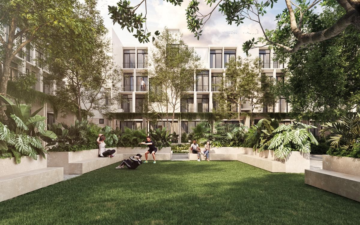 Apartment for sale with a studio and amenities in Mérida, Yucatán, in Temozón Norte.