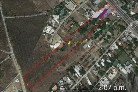 FOR SALE or RENT: Commercial Lot, 4,000 m² - NATIONAL HIGHWAY - Col. El Uro, Monterrey