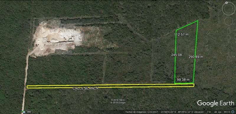 2.6-hectare Lot for Sale North of Mérida - Conkal
