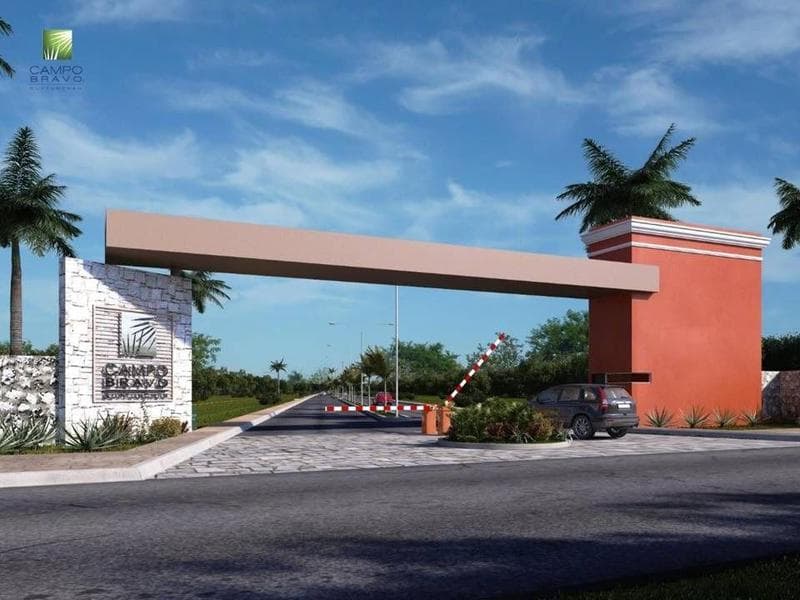 Lot on a Private Street in Campo Bravo Suytunchen, North of Mérida