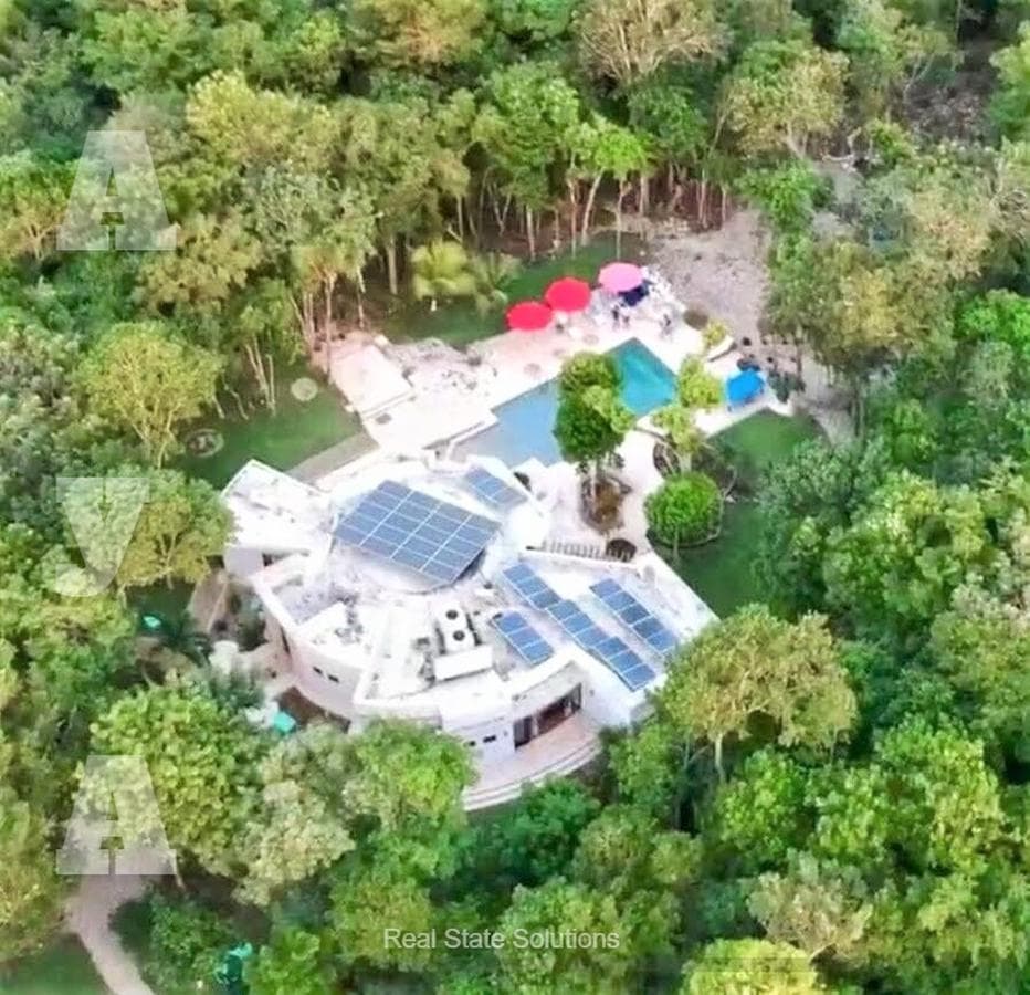 House for Sale, ECOTOURISM, 7 Bedrooms, 62 Solar Panels, Chemuyil, Tulum, Quintana Roo.