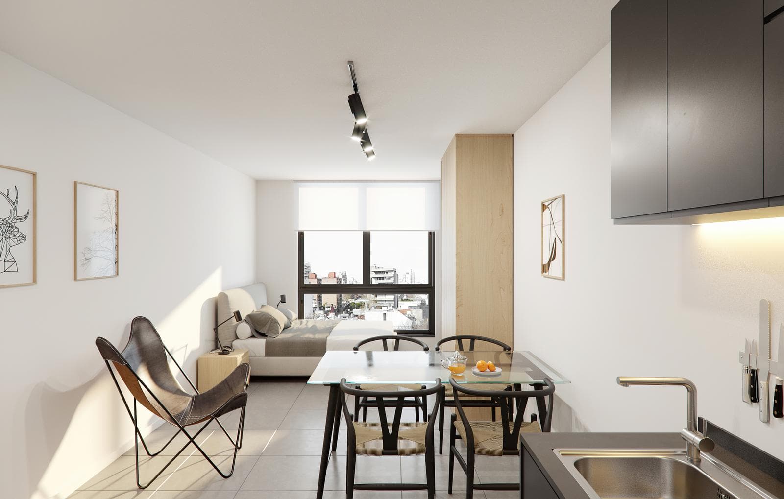 FOR SALE - Studio apartment with amenities - Macrocentro, Rosario.