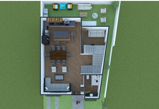 House in a condominium complex in Hacienda Obrajuelo