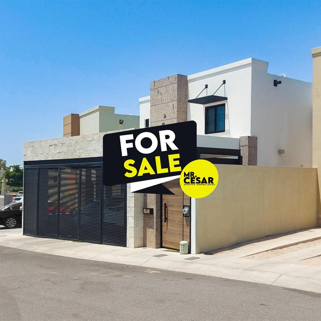 House for sale in Santa Bárbara Residencial, north of Hermosillo.