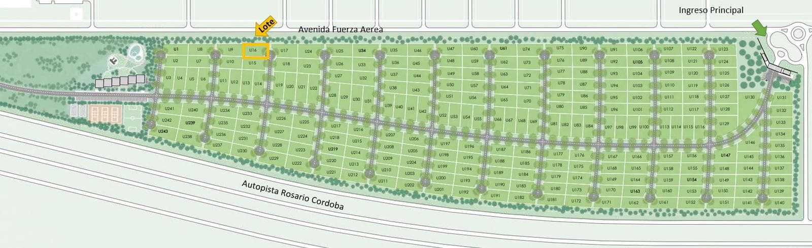 Opportunity: Lot in the Vida Jardin gated community in Funes, close to everything. 928 m² lot