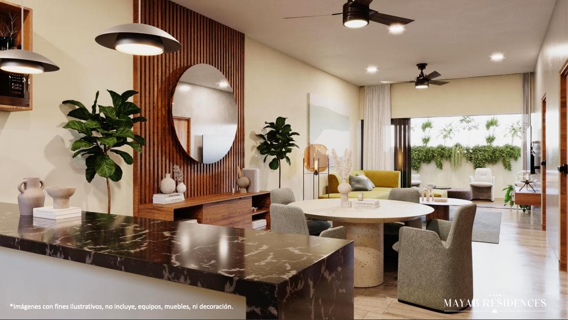 Apartments at AKÚN MAYAB RESIDENCES