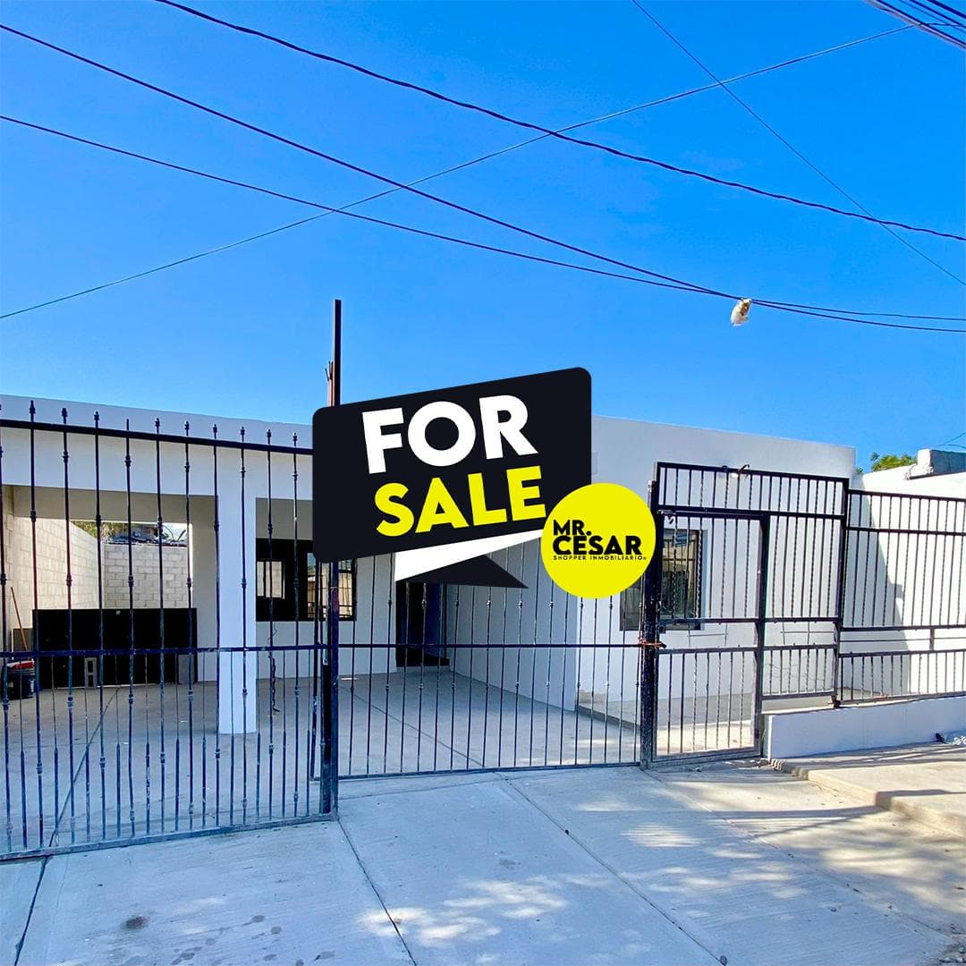 House for sale north of Hermosillo in the Solidaridad neighborhood