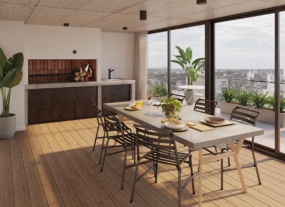 One-bedroom apartment with a terrace for sale in Cordón