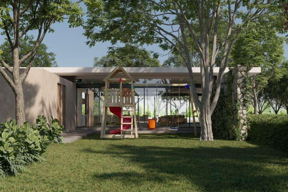 Land for Sale on a Private Street with Amenities in Conkal, Mérida, Yucatán.