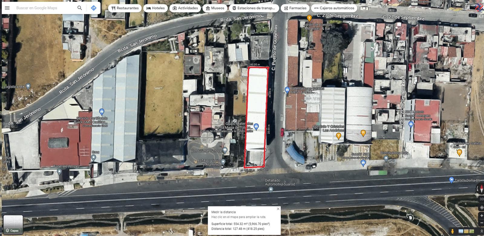 COMMERCIAL WAREHOUSE FOR SALE IN METEPEC, ON AVENIDA LAS TORRES