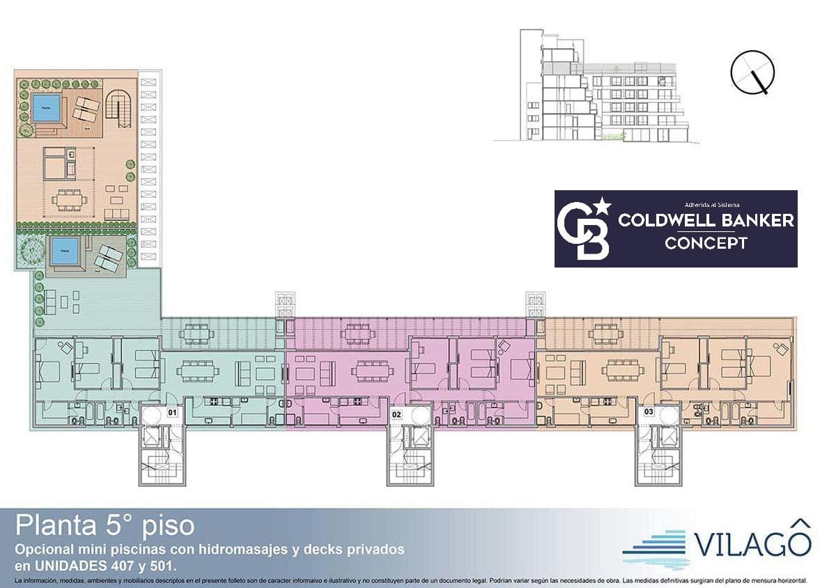 Apartment for Sale 4 Rooms Vilago Apartment continuous balcony - garage and storage room - PREMIUM-NORDELTA-