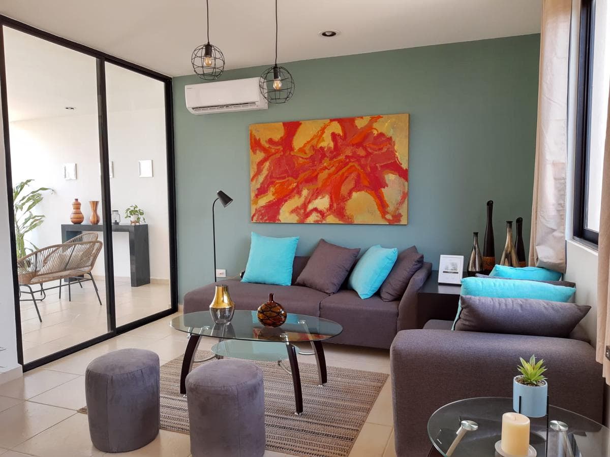 3-Bedroom House in the CUMBRES NOVONORTE Gated Community in Cholul, Mérida, Yucatán.