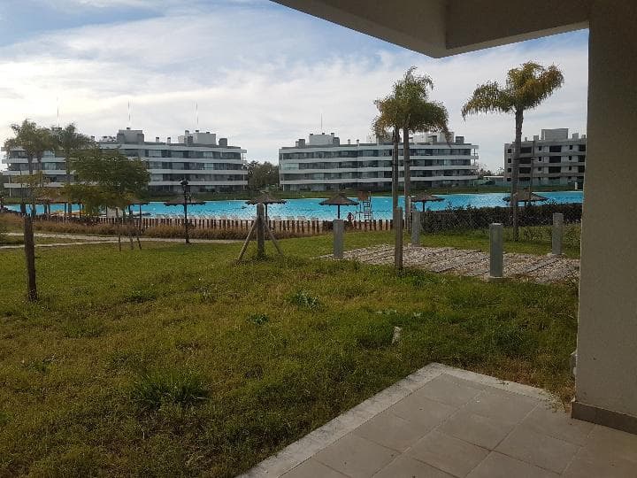 Apartment - Lagoon Pilar: 2-room apartment on the ground floor with a garden and garage
