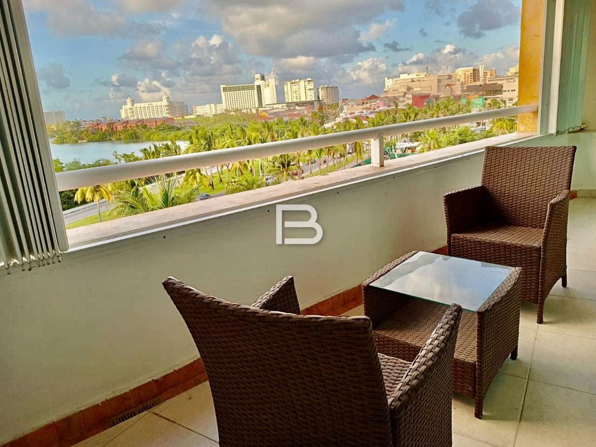 Furnished Apartment for Rent in Cancun's Hotel Zone, Oceanfront