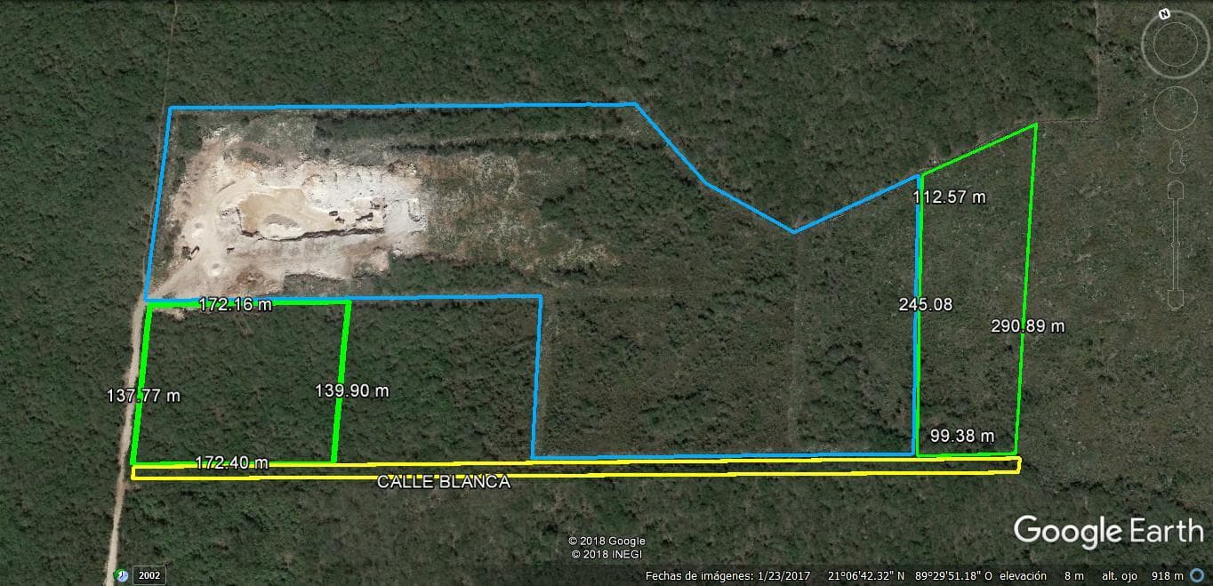 2.6-hectare Lot for Sale North of Mérida - Conkal