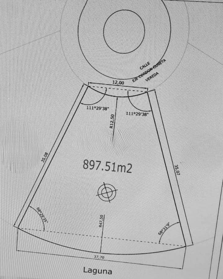 Lakeside Lot for Sale in El Cantón Norte, El Cantón, Escobar