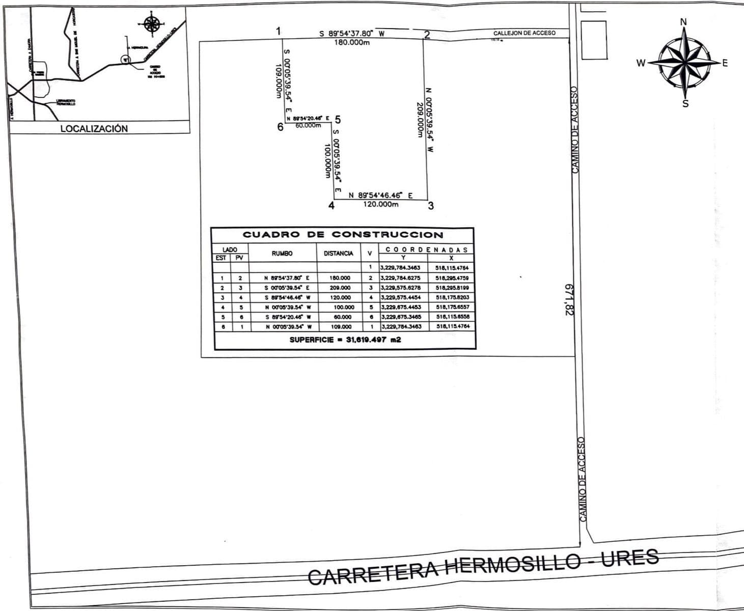 Vacant lot for sale in San Pedro el Saucito, Sonora
