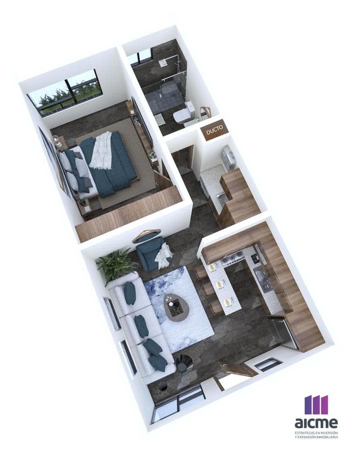 Pre-Sale Apartment, 1 Bedroom, Via Cumbres, Huayacan, Cancun