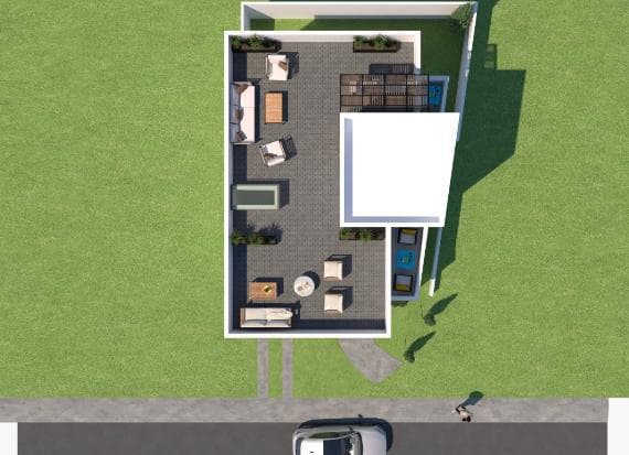House in a condominium complex in Hacienda Obrajuelo