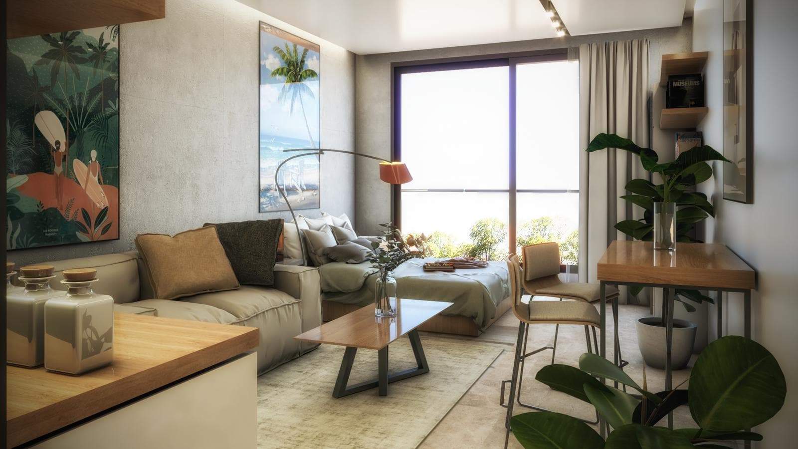 Studio apartment in downtown Playa del Carmen