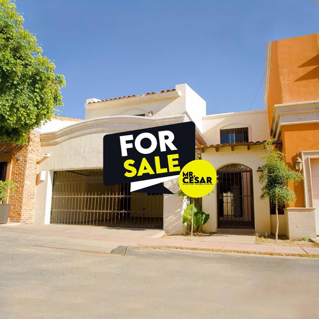 House for sale in Misión del Sol, Hermosillo, Sonora.