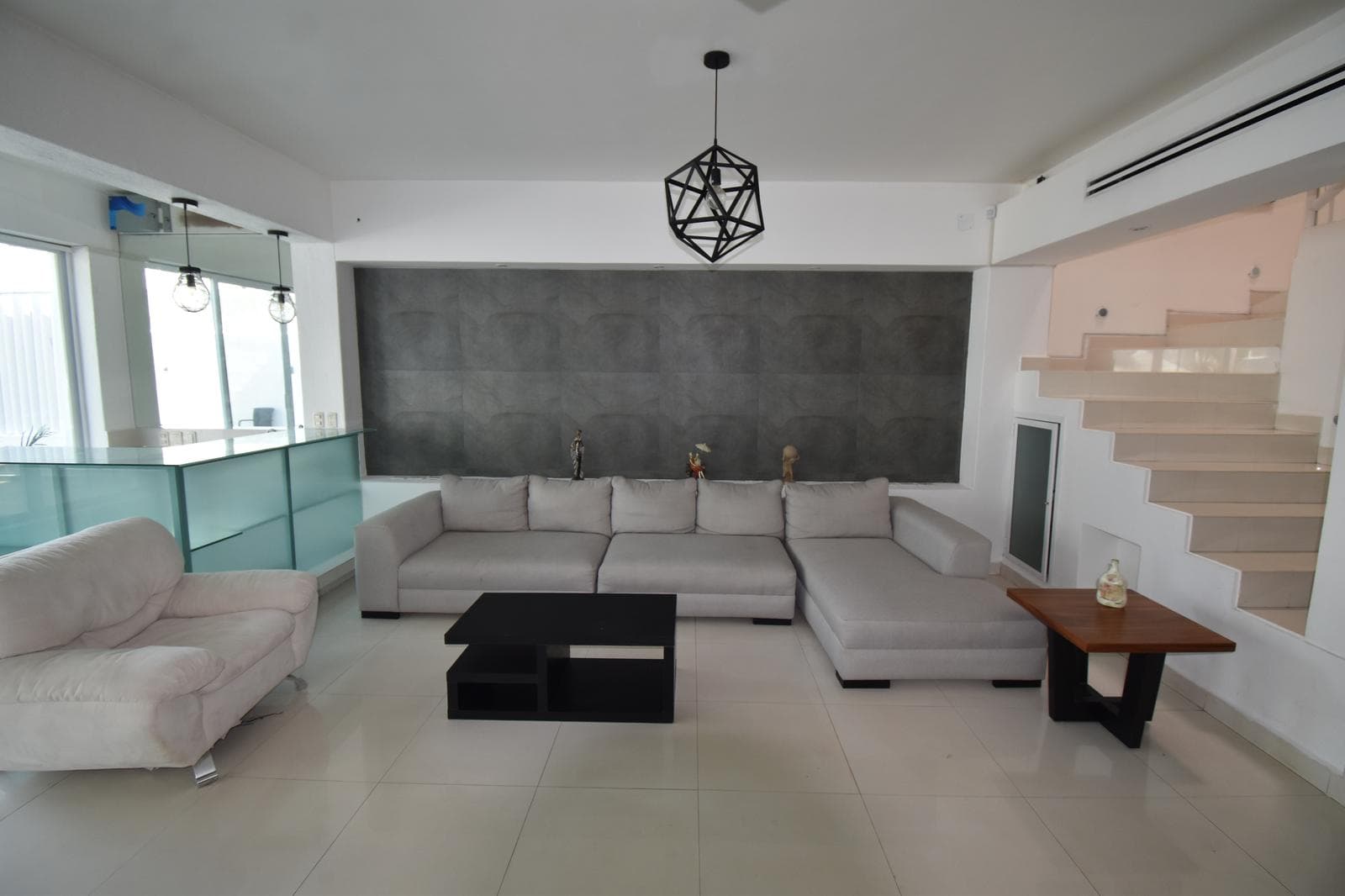 Furnished home with 18 solar panels