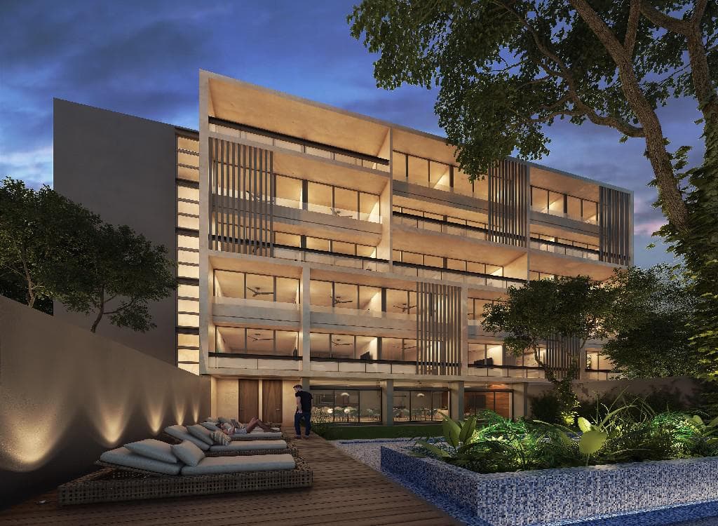 2-bedroom apartment with an elevator and amenities in TEMOZÓN, Mérida, Yucatán.