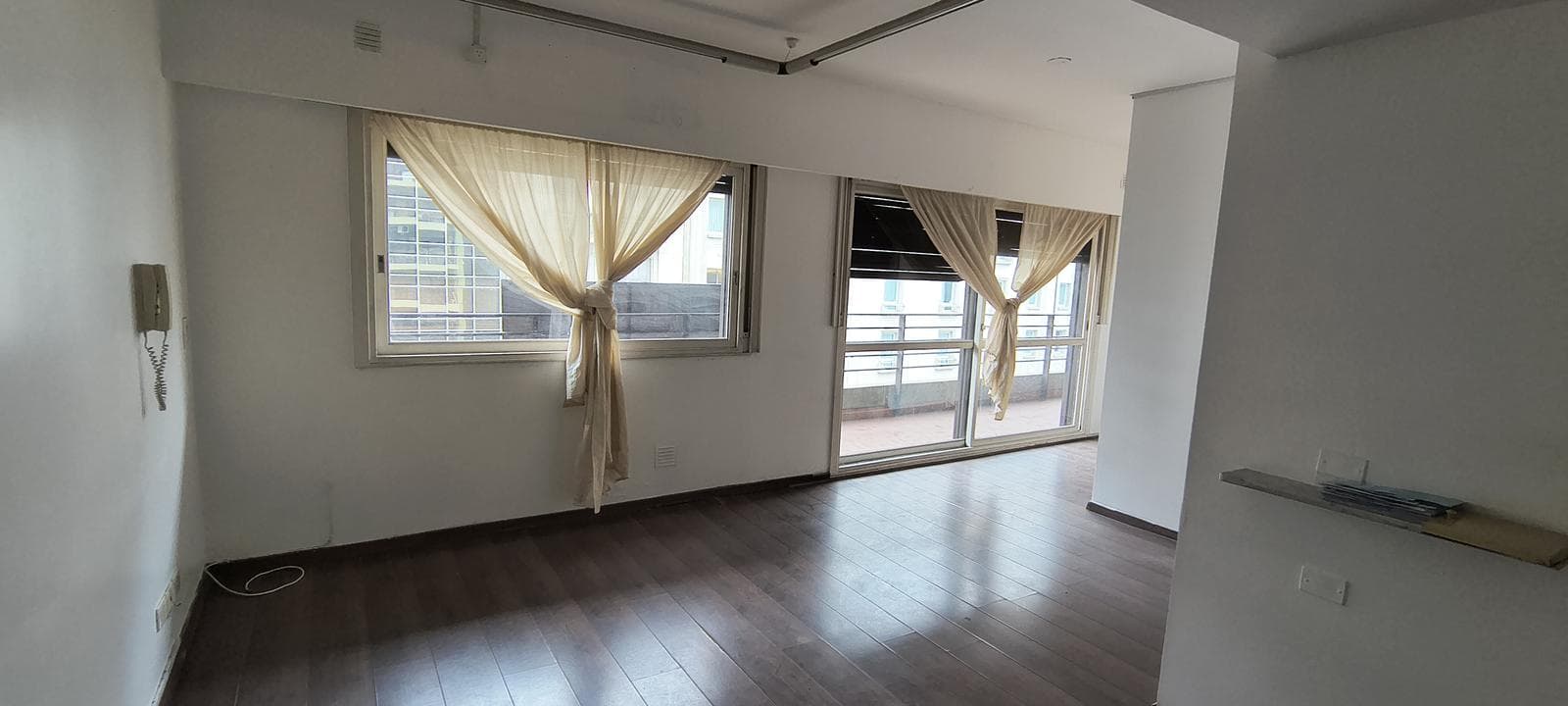 3-bedroom apartment on the front of the building with a garage—super bright!