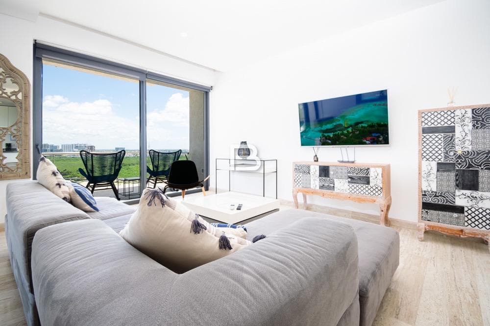 Furnished Apartment for Rent at Marina Condos Puerto Cancun