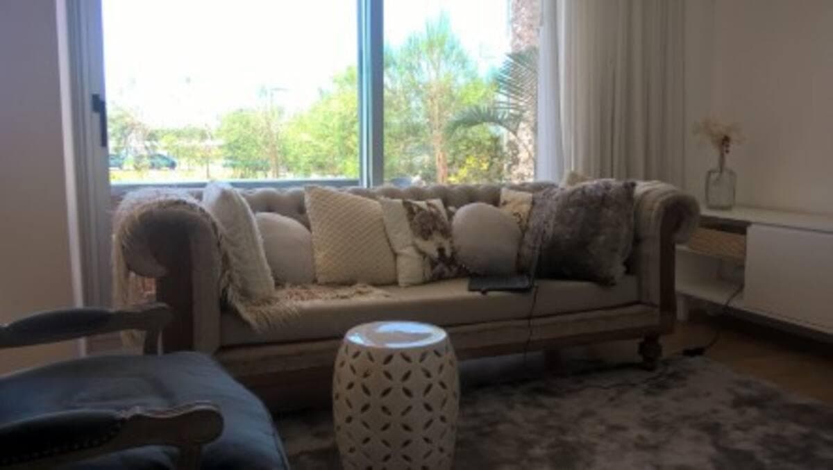 Apartment for sale and/or annual rent. Yoo Nordelta—3 bedrooms, ground floor, garden