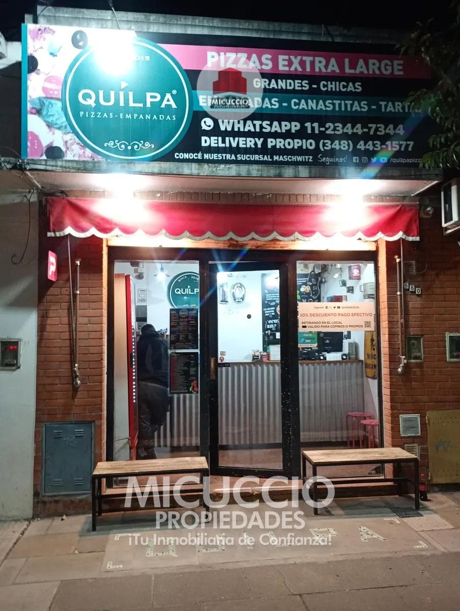 Fondo de comercio en venta | Quilpa Pizzas | Av. 25 de mayo N°560, Escobar