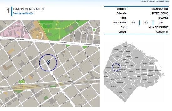 LAND FOR SALE VILLA DEL PARQUE 1,100 m² of saleable land