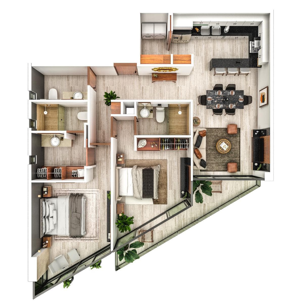 Apartment for Sale in Santa Gertrudis Copo, Mérida, Yucatán