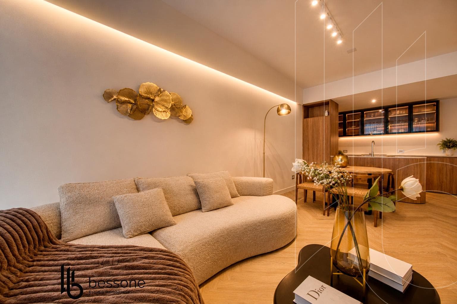 Brand-New 2-Room Apartment with Balcony in Guemes Residencial