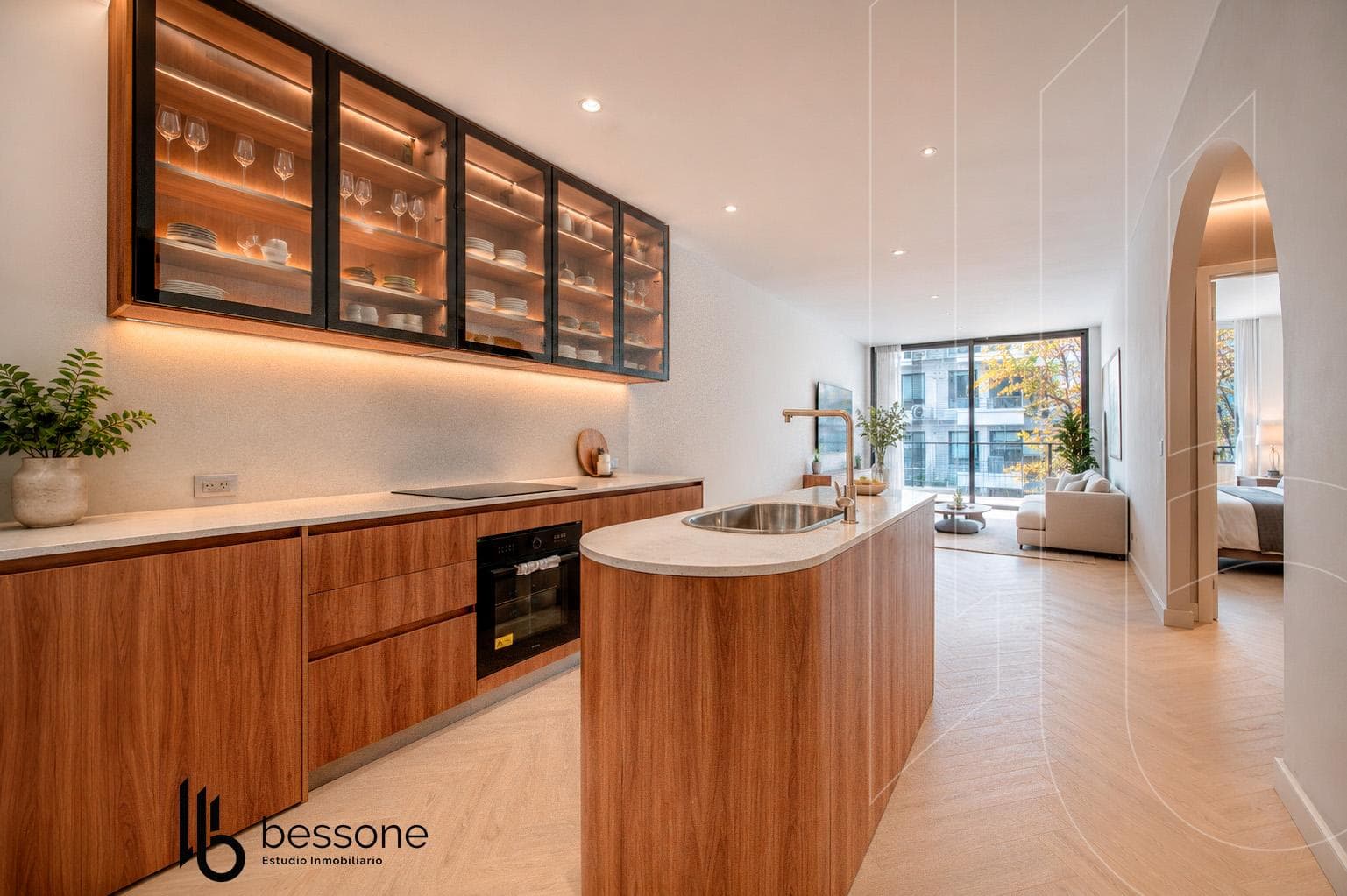 3-Room Apartment at Guemes Residencial
